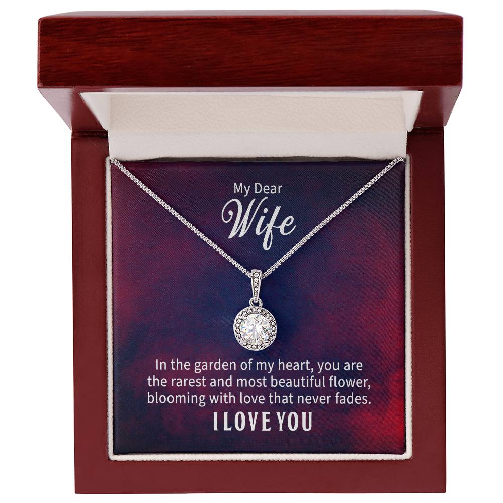 My Wife My Flower - Eternal Hope Necklace - I Got You A Gift