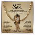 Never Forget - Cuban Link Chain - I Got You A Gift