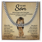 Never Forget - Cuban Link Chain - I Got You A Gift