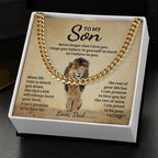 Never Forget - Cuban Link Chain - I Got You A Gift
