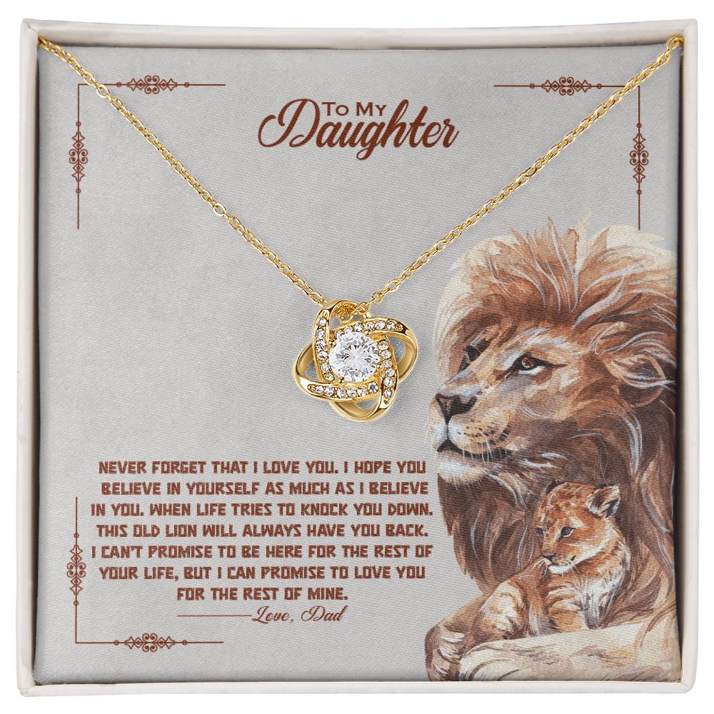 Never Forget - Love Knot Necklace - I Got You A Gift