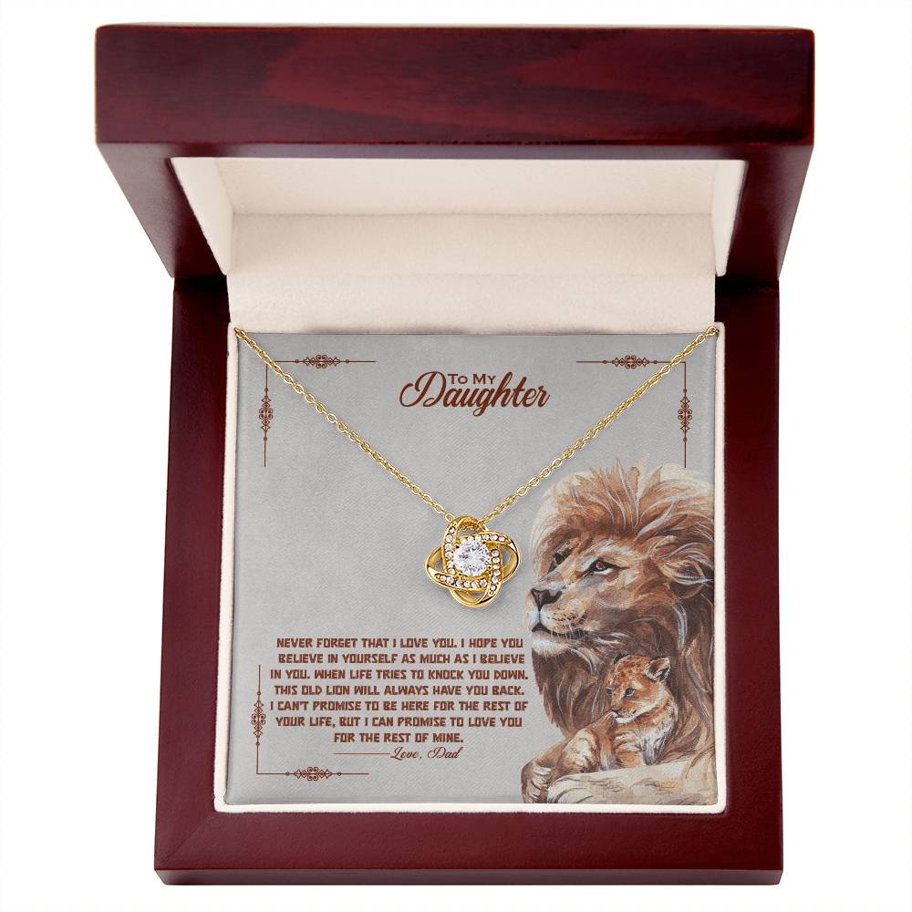 Never Forget - Love Knot Necklace - I Got You A Gift