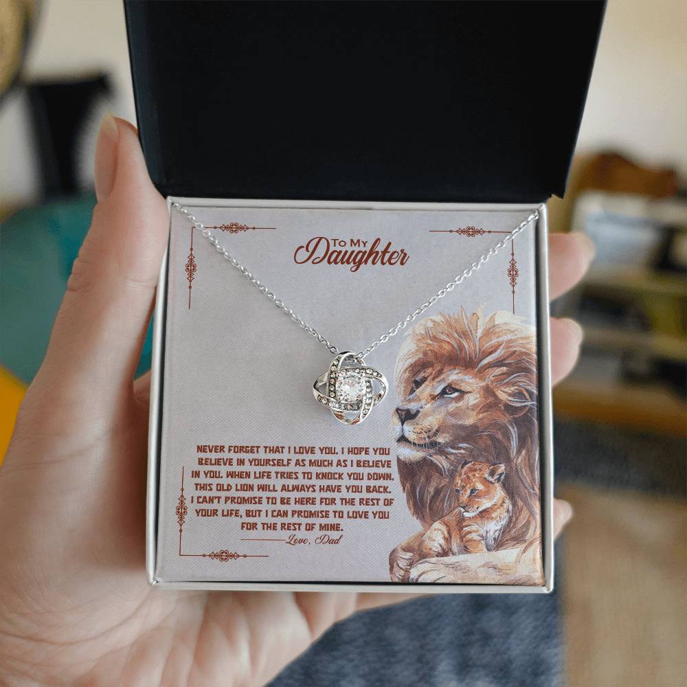 Never Forget - Love Knot Necklace - I Got You A Gift