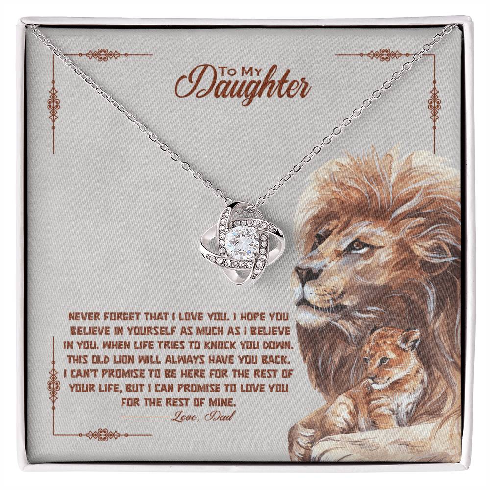 Never Forget - Love Knot Necklace - I Got You A Gift