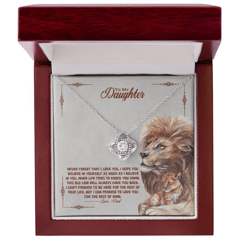 Never Forget - Love Knot Necklace - I Got You A Gift