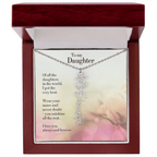 Personalized Birth Flower Name Necklace for Daughter - Custom Floral Pendant - I Got You A Gift