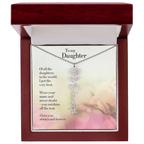 Personalized Birth Flower Name Necklace for Daughter - Custom Floral Pendant - I Got You A Gift