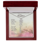 Personalized Birth Flower Name Necklace for Daughter - Custom Floral Pendant - I Got You A Gift