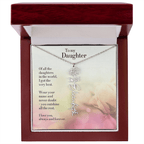 Personalized Birth Flower Name Necklace for Daughter - Custom Floral Pendant - I Got You A Gift
