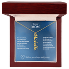 Personalized Vertical Name Necklace for Mom - Up to 4 Custom Names - I Got You A Gift