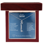 Personalized Vertical Name Necklace for Mom - Up to 4 Custom Names - I Got You A Gift