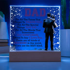 Thank You Dad - Acrylic Square - I Got You A Gift