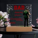 Thank You Dad - Acrylic Square - I Got You A Gift