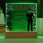 Thank You Dad - Acrylic Square - I Got You A Gift