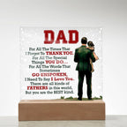 Thank You Dad - Acrylic Square - I Got You A Gift