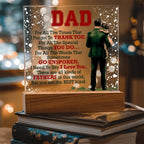 Thank You Dad - Acrylic Square - I Got You A Gift