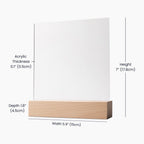Thank You Dad - Acrylic Square - I Got You A Gift