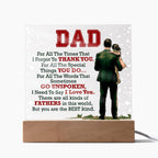 Thank You Dad - Acrylic Square - I Got You A Gift
