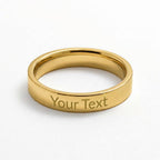 Personalized romantic ring gift - custom engraved jewelry keepsake expressing eternal love and commitment. This meaningful ring gift features handcrafted design with personalized message, perfect for engagements, anniversaries, or expressing deep romantic devotion. Premium luxury ring designed as an unforgettable keepsake for her. The personalized ring gift is crafted as the ultimate romantic keepsake - whether celebrating an engagement, anniversary, or expressing eternal commitment. Custom engraved design.