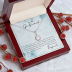 To My Girlfriend - Eternal Hope Necklace - I Got You A Gift