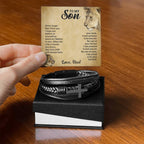 To My Son - Cross Bracelet - I Got You A Gift