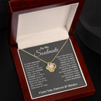 To My Soulmate - Love Knot Necklace - I Got You A Gift
