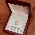 Unbiological Sister - Forever Love Necklace - I Got You A Gift