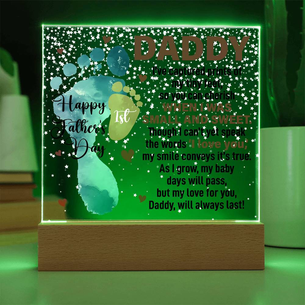 When I Was Small and Sweet | Personalized Keepsake Gift for Dad | I Got You A - I Got You A Gift