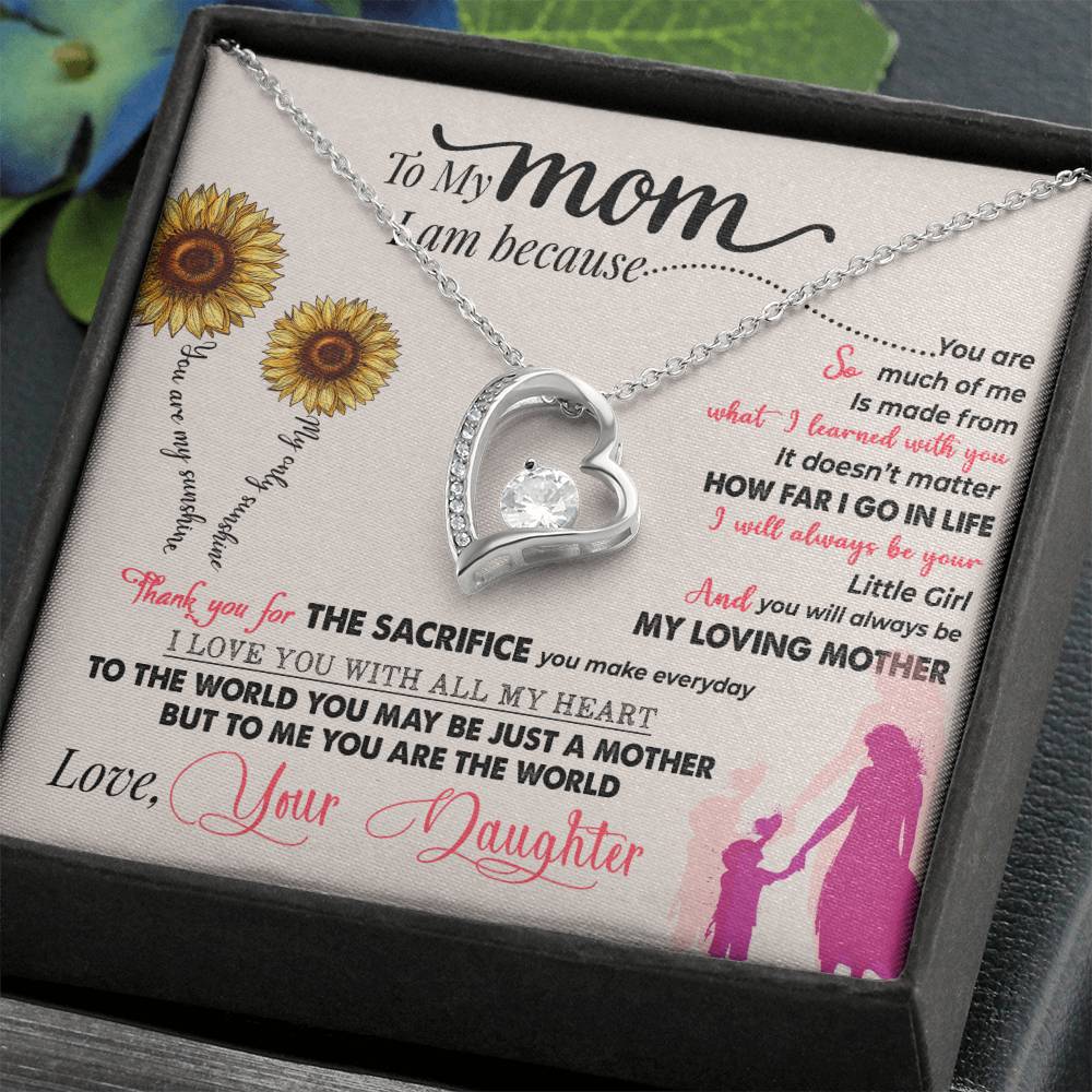 You Are My Sunshine - Forever Love Necklace - I Got You A Gift