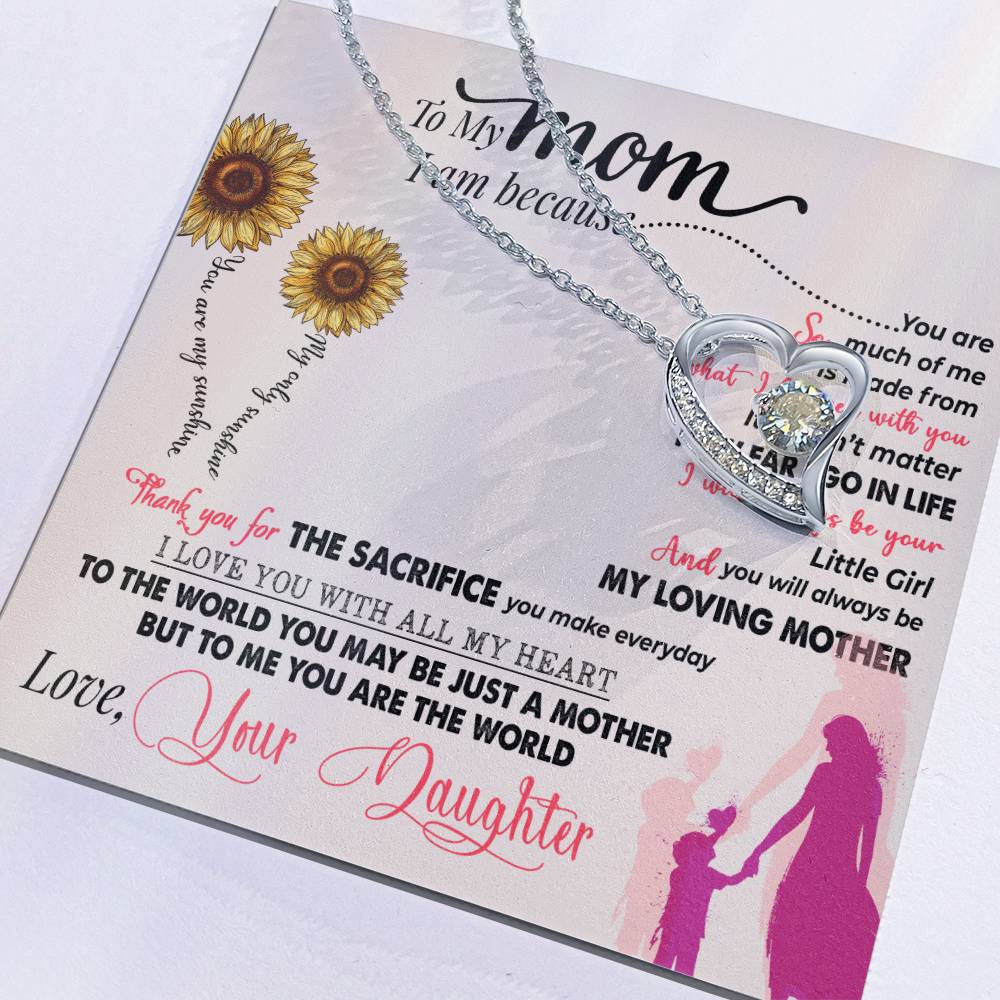 You Are My Sunshine - Forever Love Necklace - I Got You A Gift