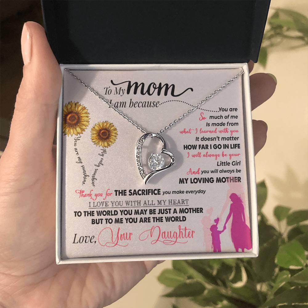 You Are My Sunshine - Forever Love Necklace - I Got You A Gift