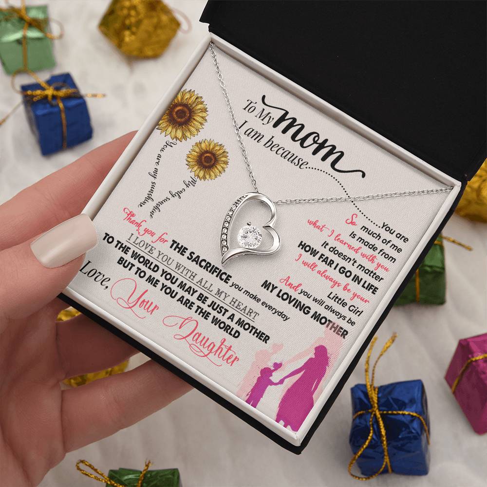 You Are My Sunshine - Forever Love Necklace - I Got You A Gift