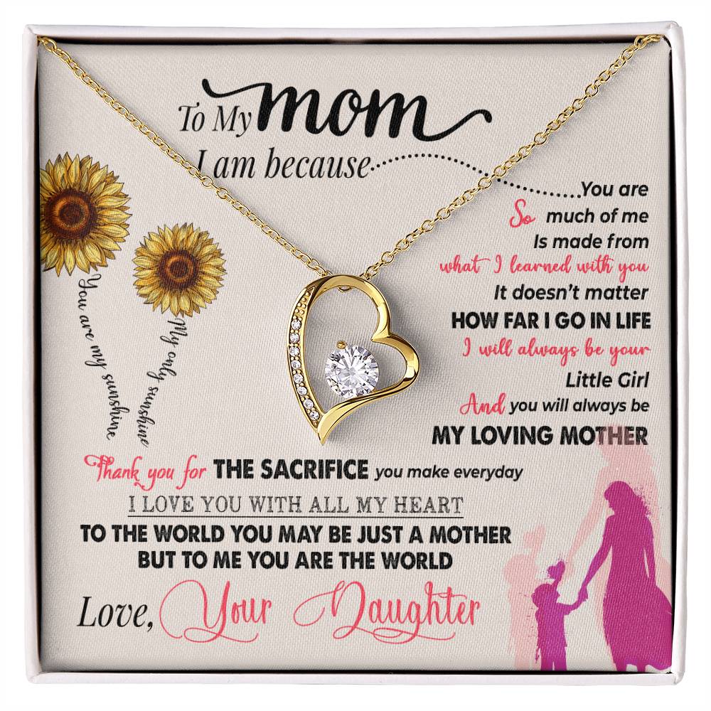 You Are My Sunshine - Forever Love Necklace - I Got You A Gift