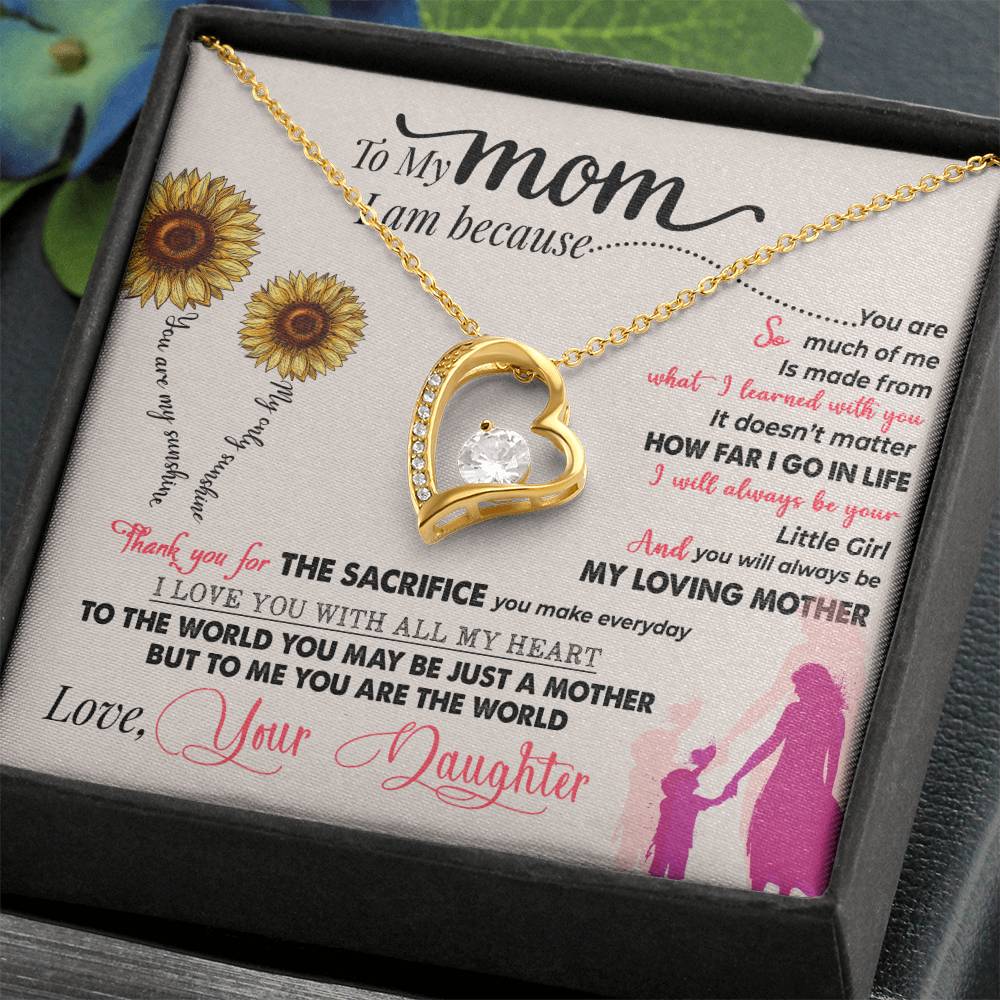 You Are My Sunshine - Forever Love Necklace - I Got You A Gift