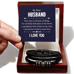 Your Love is not Just a Feeling - Means Leather Bracelet - I Got You A Gift