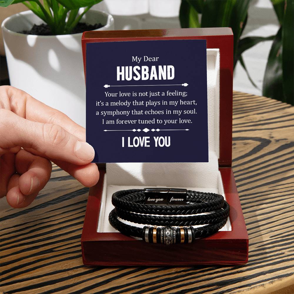 Your Love is not Just a Feeling - Means Leather Bracelet - I Got You A Gift