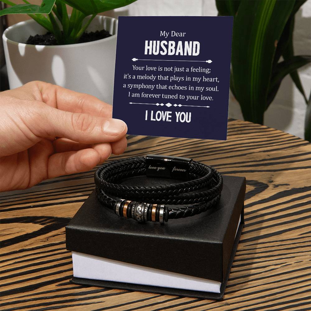 Your Love is not Just a Feeling - Means Leather Bracelet - I Got You A Gift